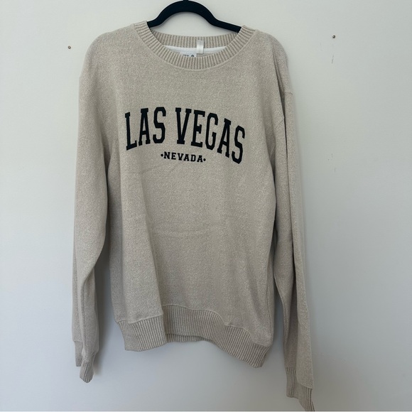 Tops - Beige Las Vegas Nevada Sweater